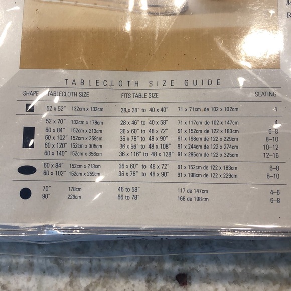 NWT Vintage Royal Velvet Oval Tablecloth - Picture 5 of 7